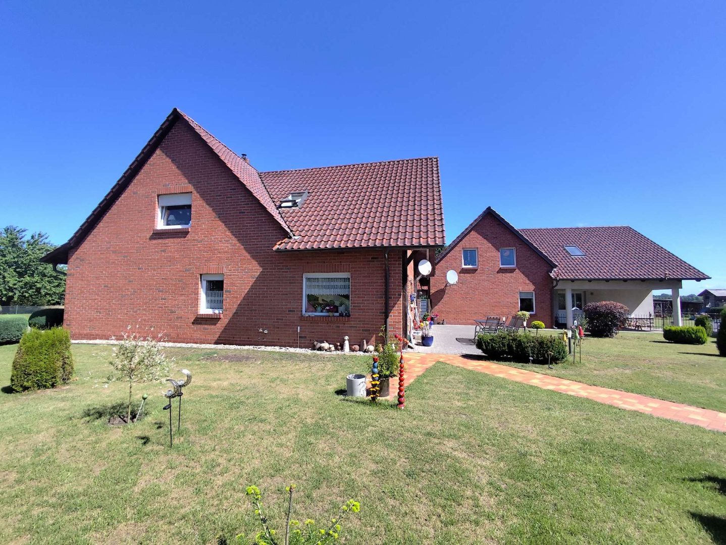 EFH 1 und 2 - Südseite