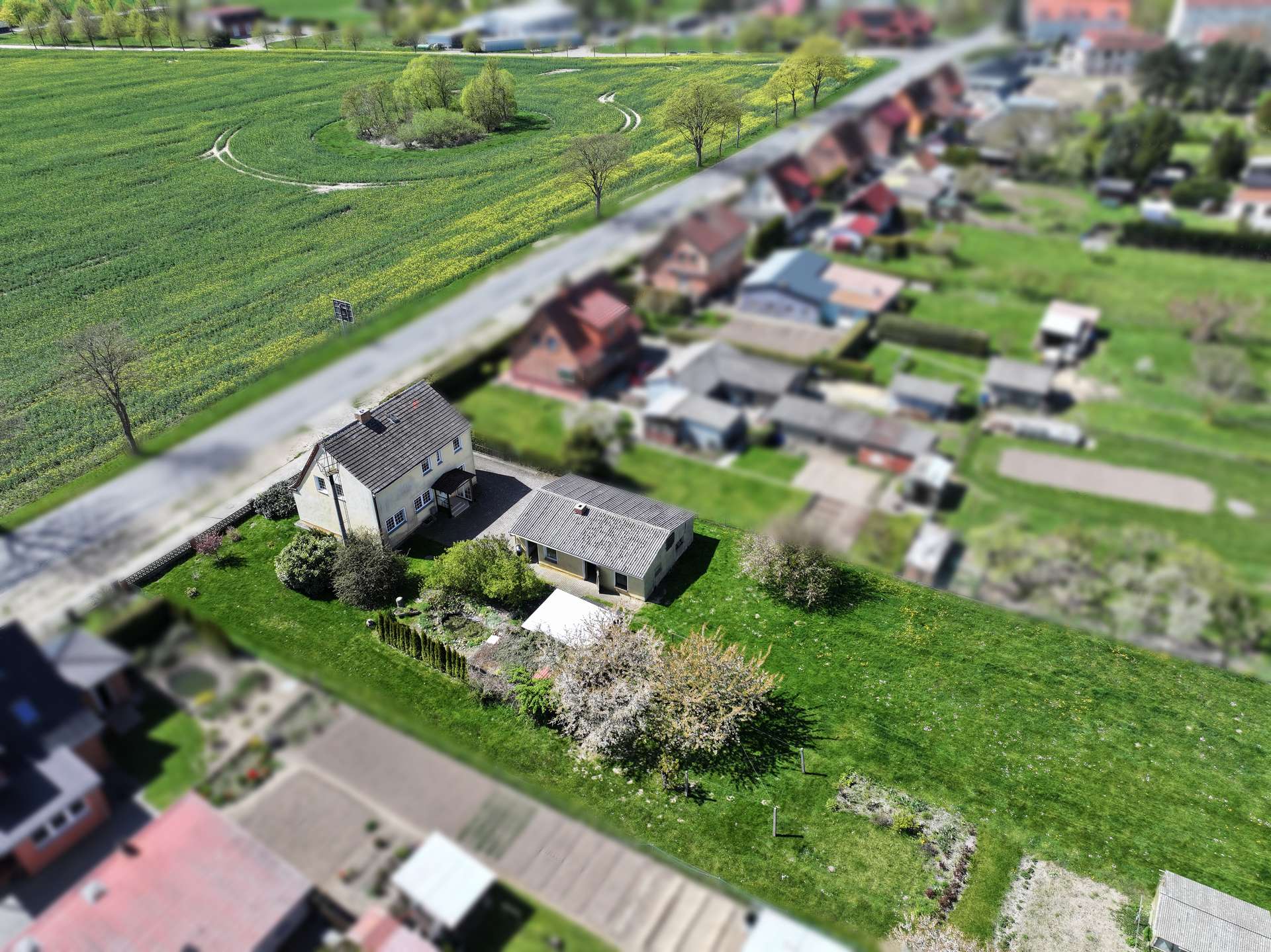 Luftaufnahme Wohnumgebung