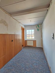 Heller Flur im Obergeschoss