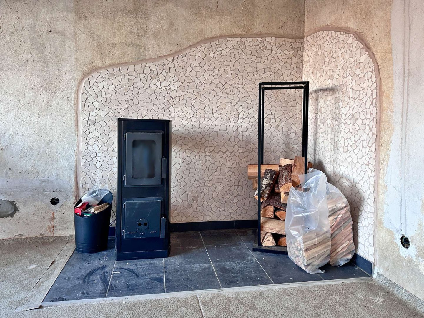 Neue Kaminecke