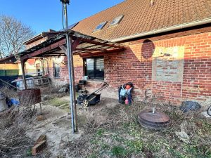 Überdachte Terrasse