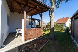 Terrasse am Haus