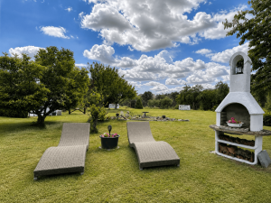 Chillout Bereich im Garten
