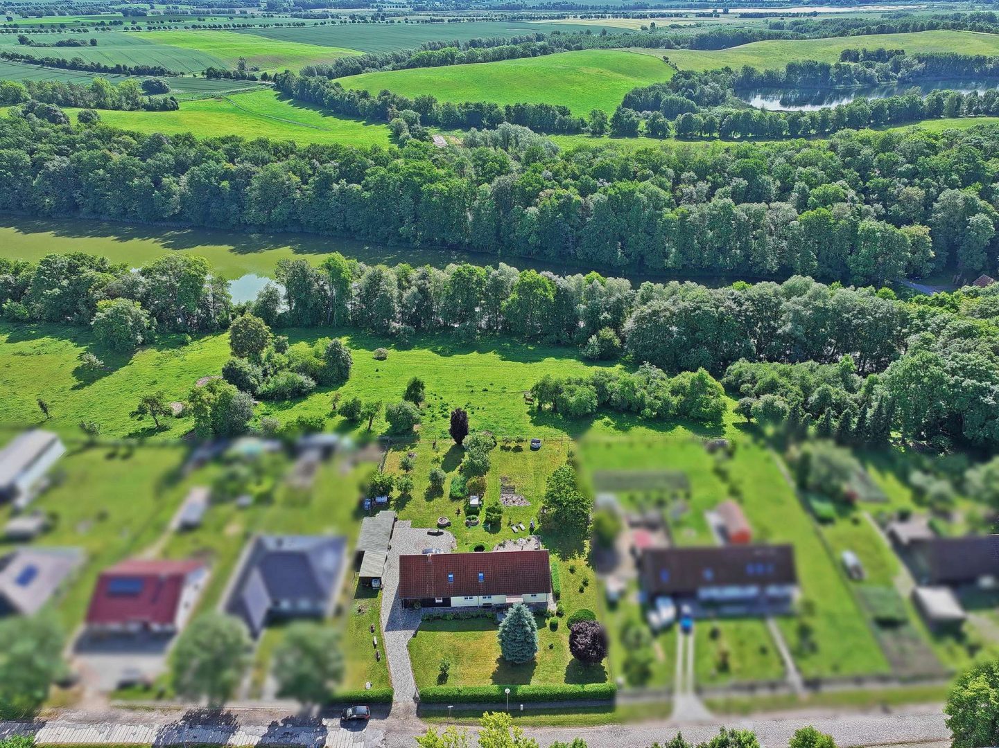 Luftaufnahme Ansicht Grundstück
