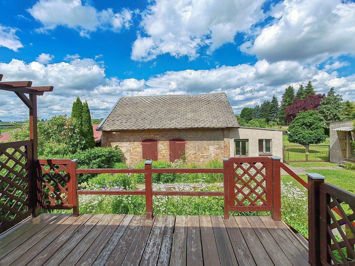 Ausblick von der Terrasse
