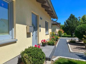 Gepflegter Hauseingangsbereich