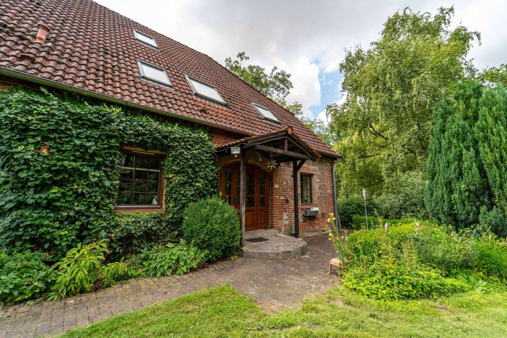 Eingang Haupthaus