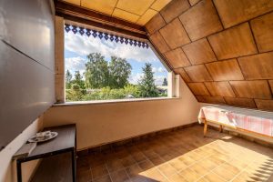 Loggia im Obergeschoss