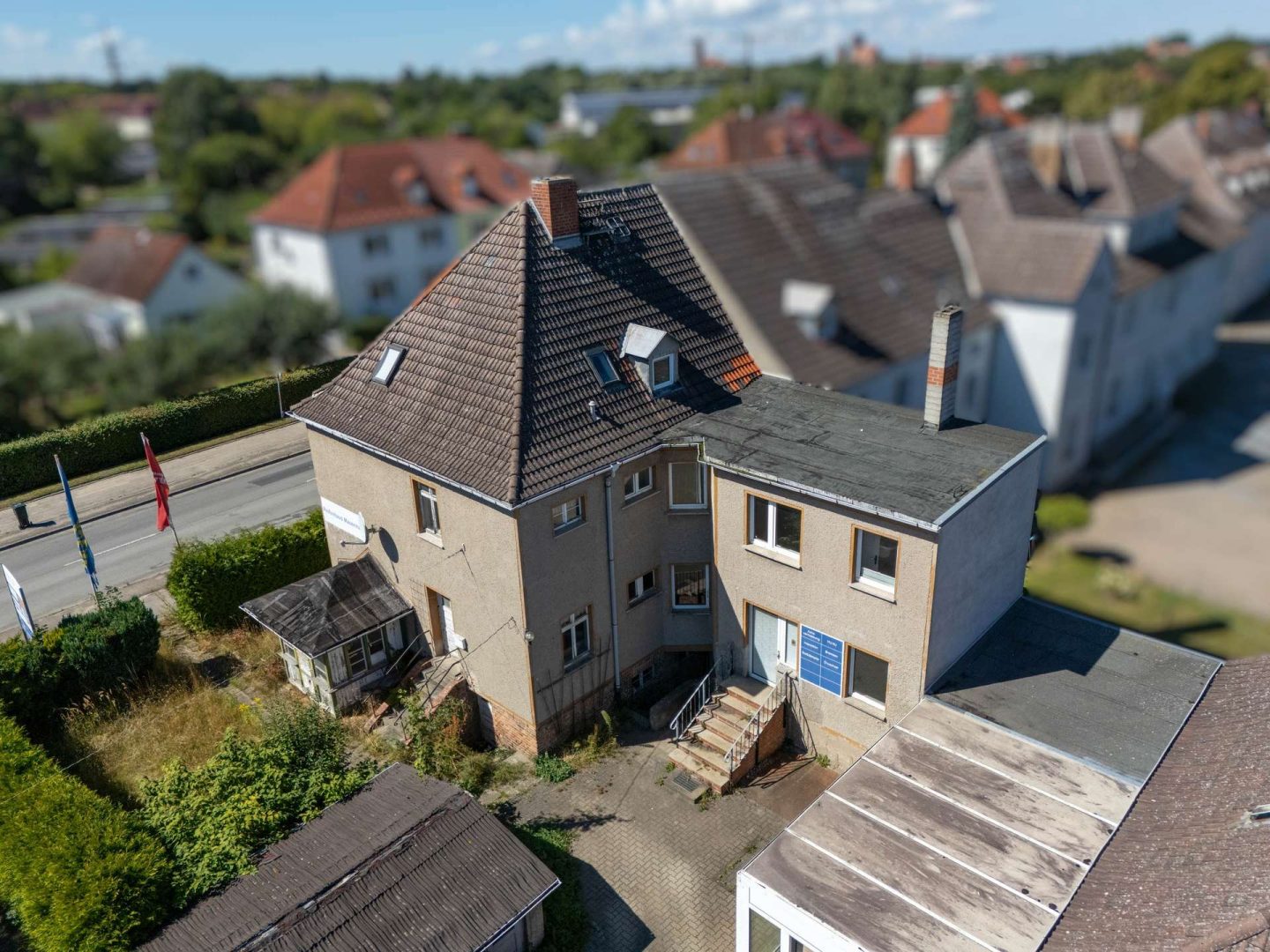 Luftbild-Wohnhaus