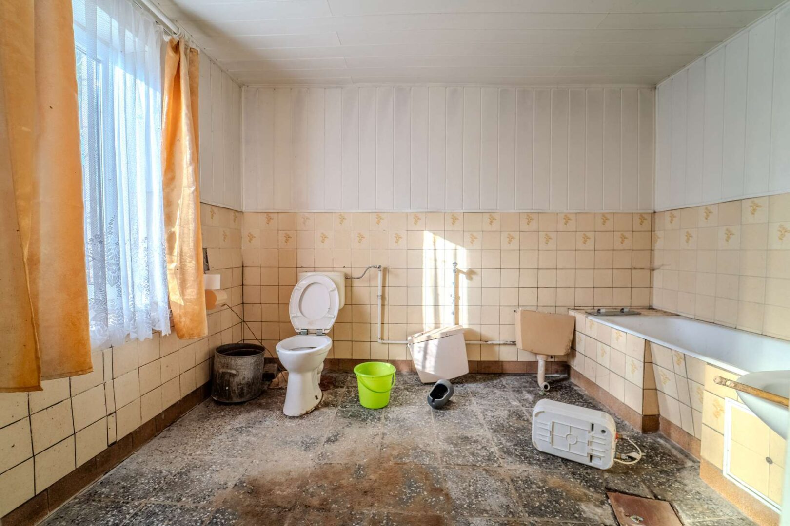 Badezimmer im Anbau
