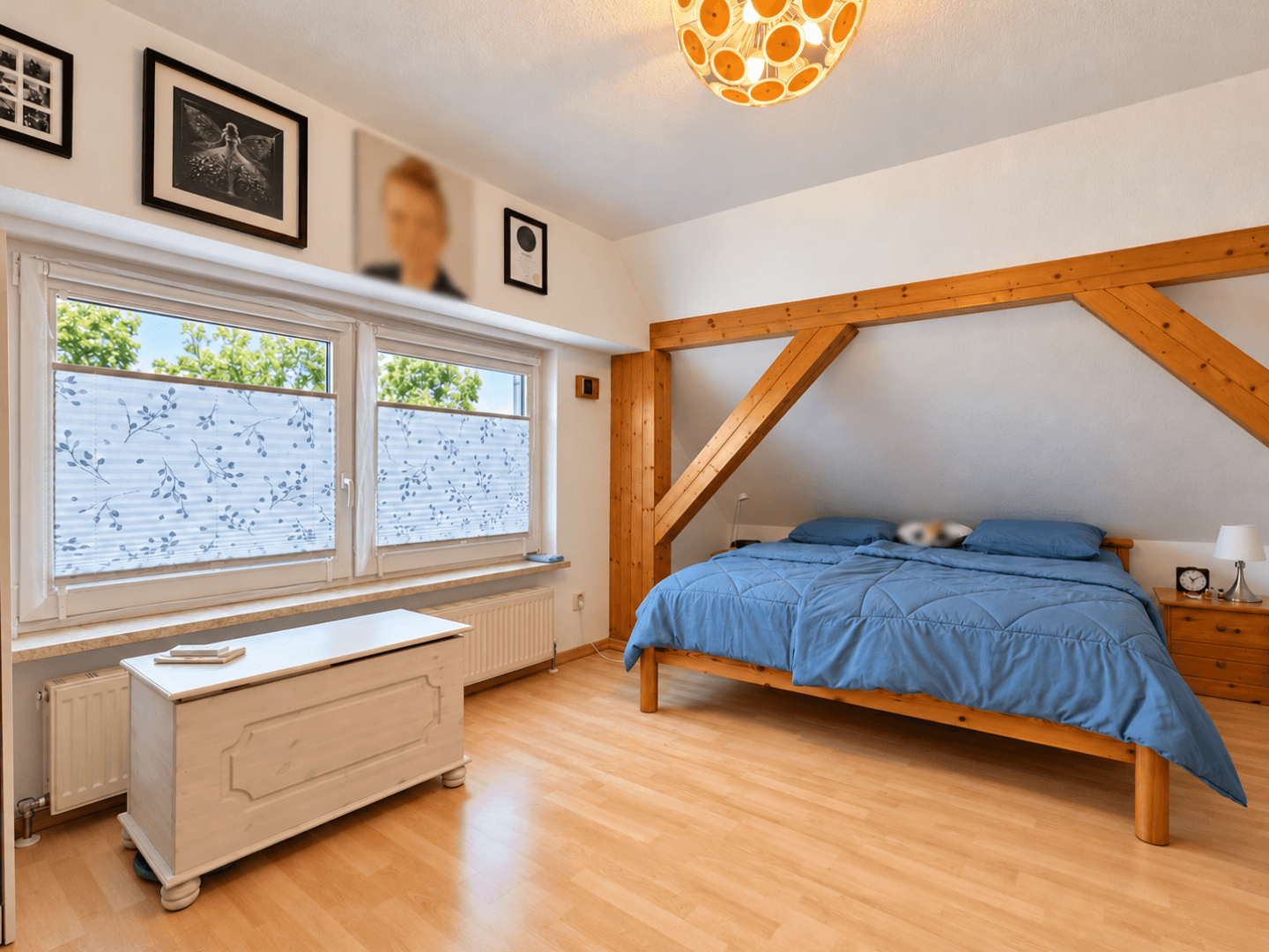 Schlafzimmer im Dachgeschoss